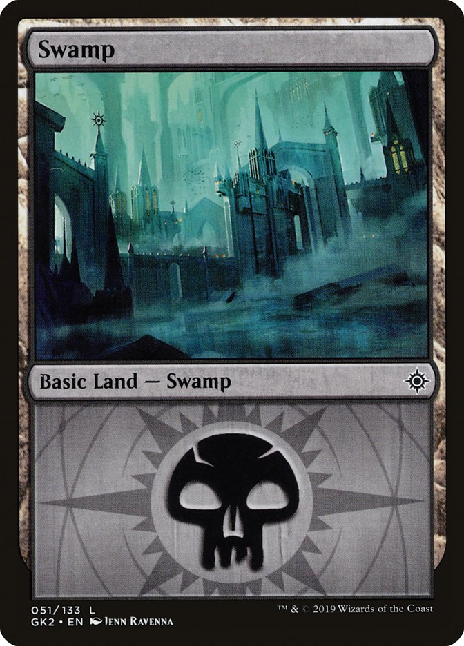 Swamp (51) [Ravnica Allegiance Guild Kit] | Gear Gaming Fayetteville