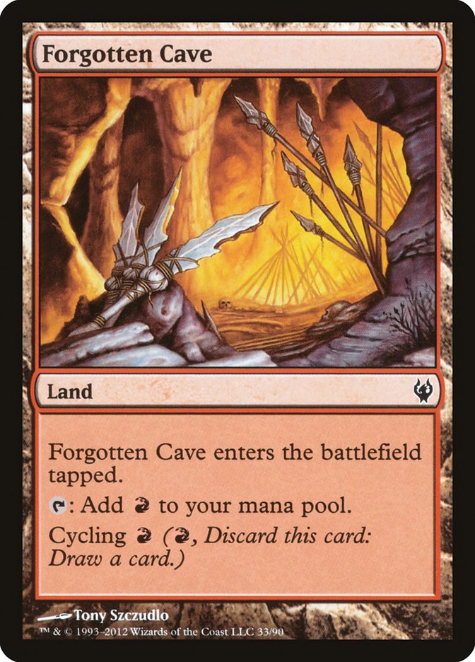 Forgotten Cave [Duel Decks: Izzet vs. Golgari] | Gear Gaming Fayetteville