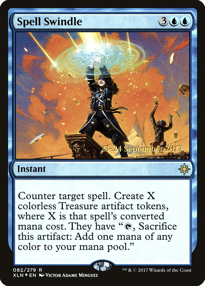 Spell Swindle [Ixalan Prerelease Promos] | Gear Gaming Fayetteville