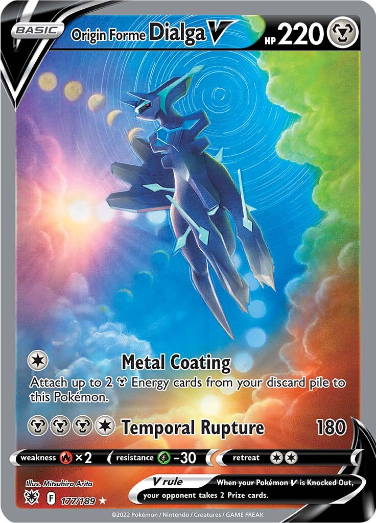 Origin Forme Dialga V (177/189) [Sword & Shield: Astral Radiance] | Gear Gaming Fayetteville