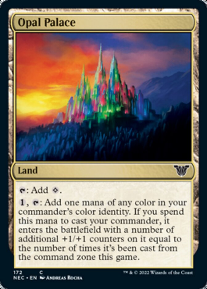 Opal Palace [Kamigawa: Neon Dynasty Commander] | Gear Gaming Fayetteville