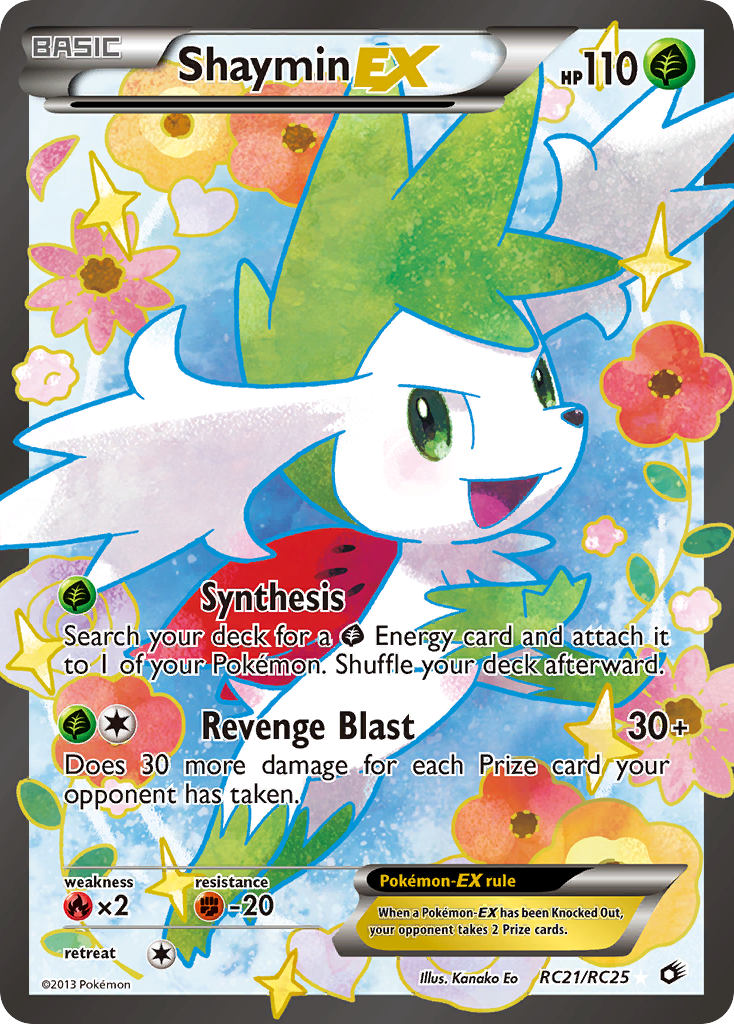 Shaymin EX (RC21/RC25) [Black & White: Legendary Treasures] | Gear Gaming Fayetteville