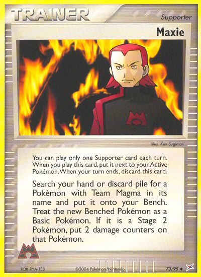 Maxie (73/95) [EX: Team Magma vs Team Aqua] | Gear Gaming Fayetteville