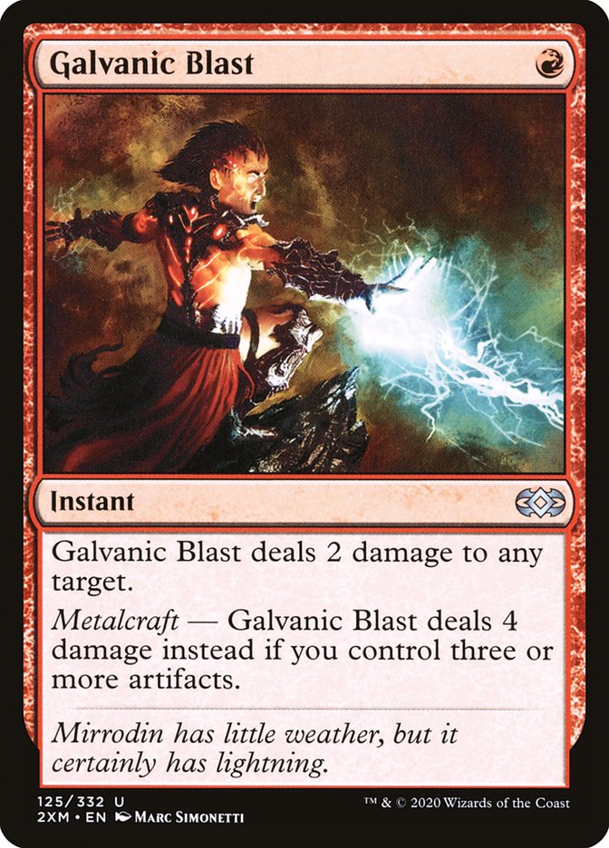 Galvanic Blast [Double Masters] | Gear Gaming Fayetteville