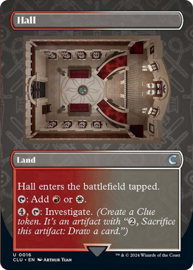 Hall (Borderless) [Ravnica: Clue Edition] | Gear Gaming Fayetteville