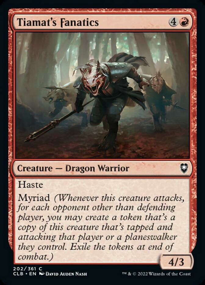 Tiamat's Fanatics [Commander Legends: Battle for Baldur's Gate] | Gear Gaming Fayetteville