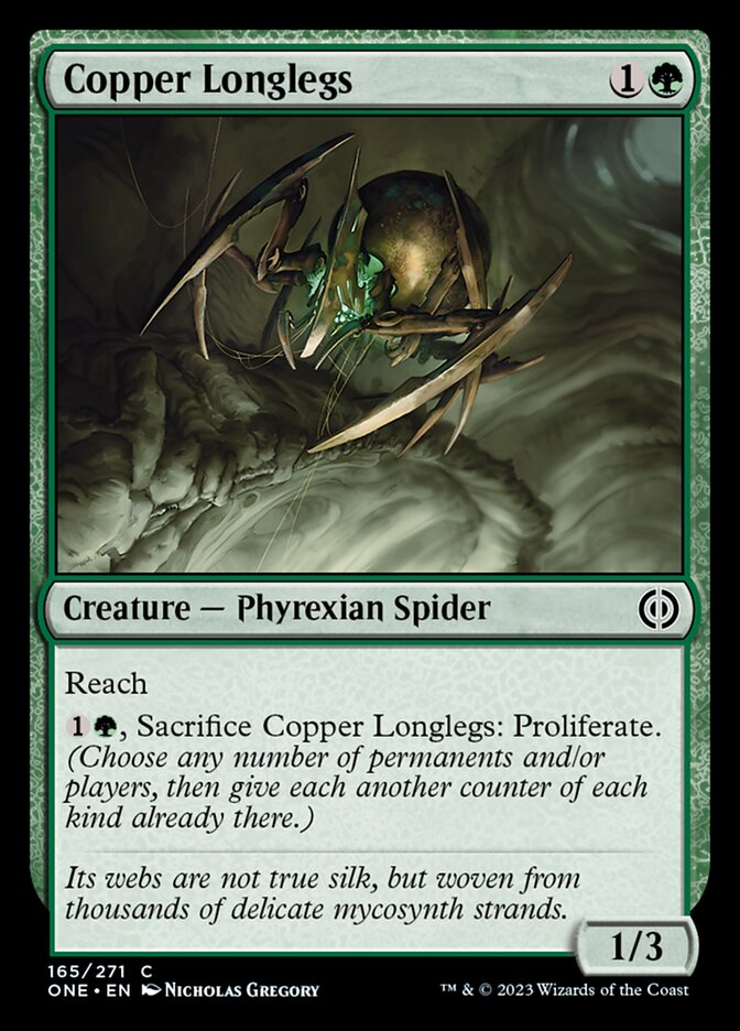 Copper Longlegs [Phyrexia: All Will Be One] | Gear Gaming Fayetteville