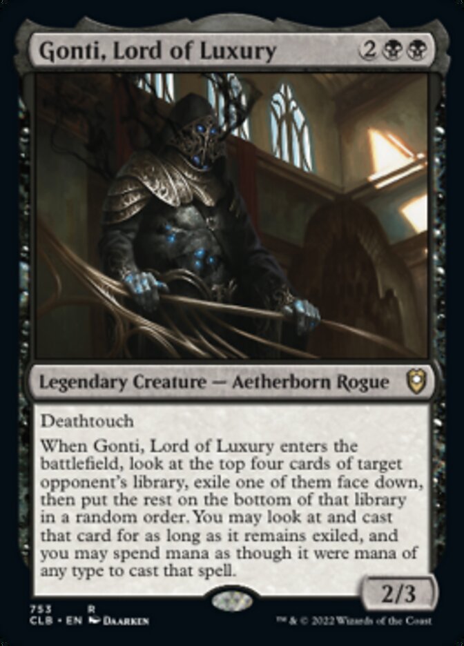 Gonti, Lord of Luxury [Commander Legends: Battle for Baldur's Gate] | Gear Gaming Fayetteville