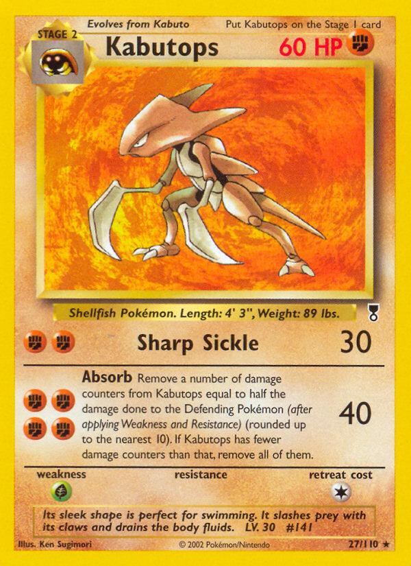 Kabutops (27/110) [Legendary Collection] | Gear Gaming Fayetteville