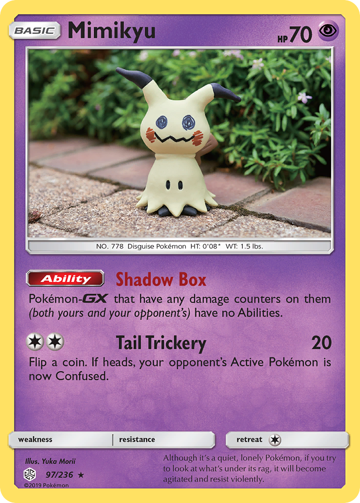 Mimikyu (97/236) [Sun & Moon: Cosmic Eclipse] | Gear Gaming Fayetteville