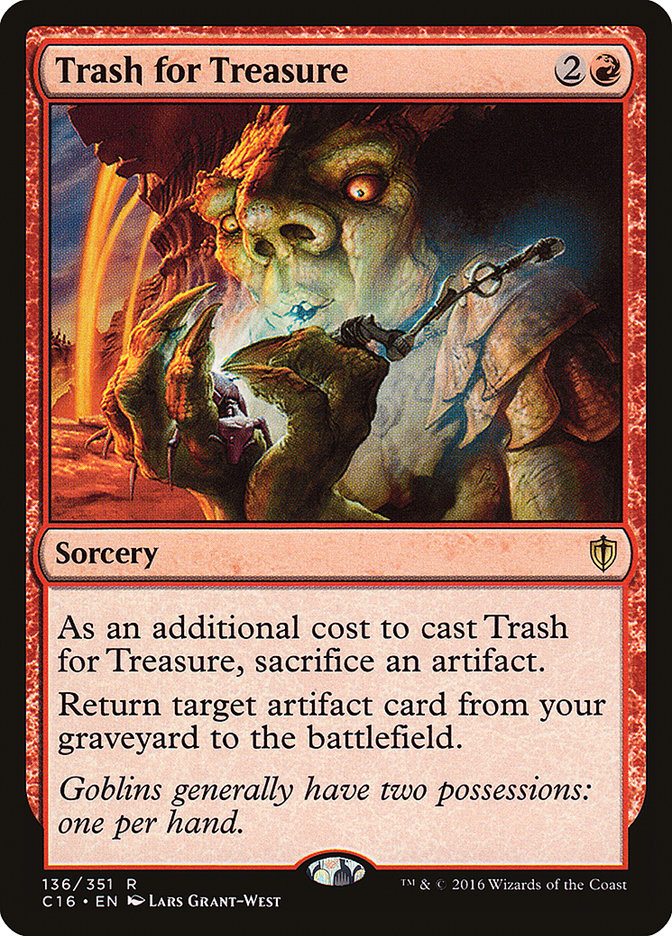 Trash for Treasure [Commander 2016] | Gear Gaming Fayetteville