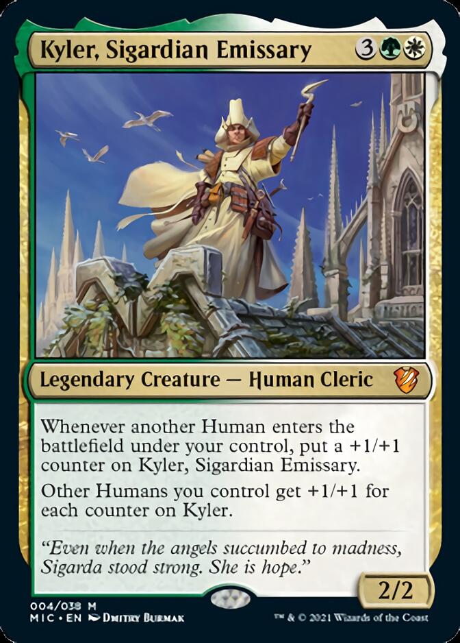 Kyler, Sigardian Emissary [Innistrad: Midnight Hunt Commander] | Gear Gaming Fayetteville