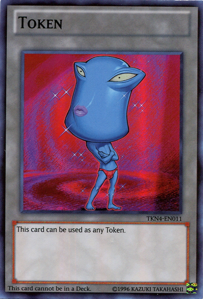 Ojama Token (Blue) [TKN4-EN011] Super Rare | Gear Gaming Fayetteville