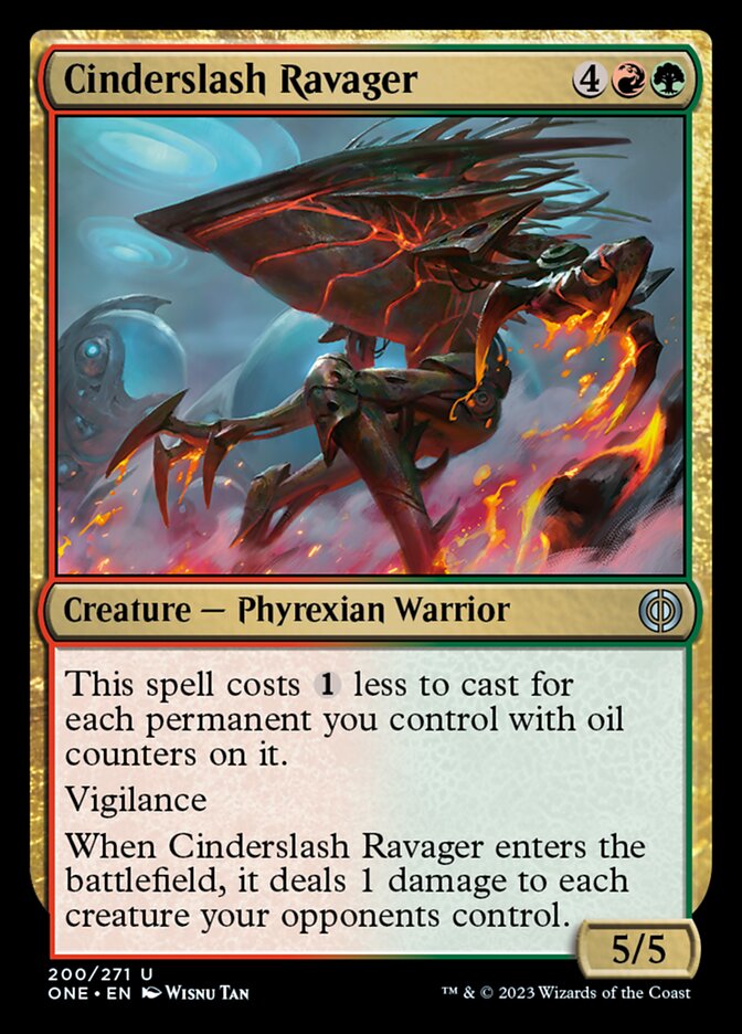 Cinderslash Ravager [Phyrexia: All Will Be One] | Gear Gaming Fayetteville