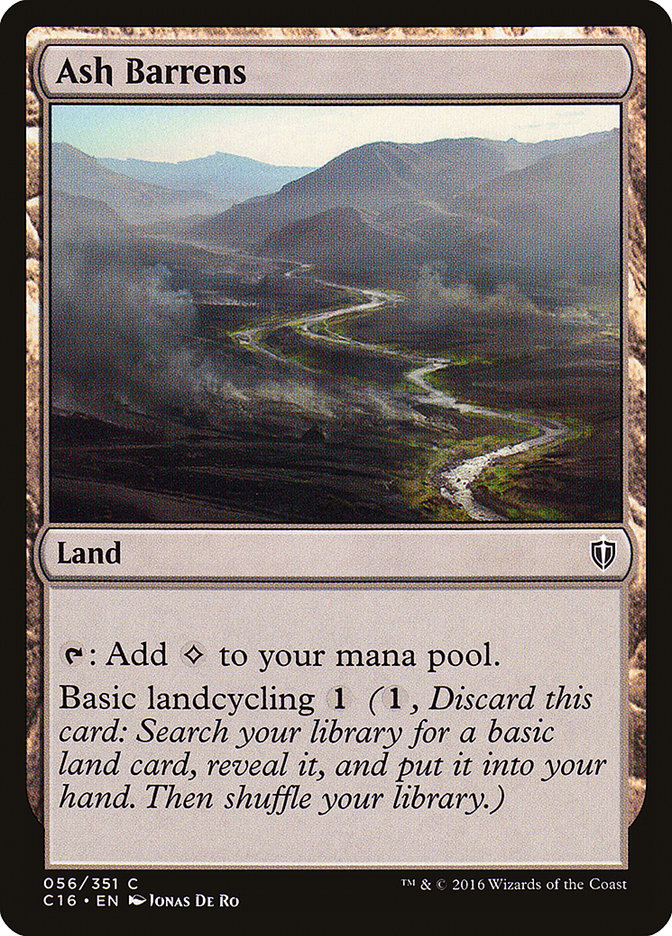 Ash Barrens [Commander 2016] | Gear Gaming Fayetteville