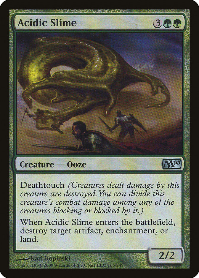 Acidic Slime [Magic 2010] | Gear Gaming Fayetteville