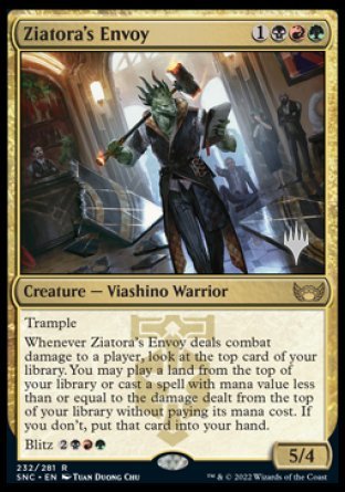 Ziatora's Envoy (Promo Pack) [Streets of New Capenna Promos] | Gear Gaming Fayetteville