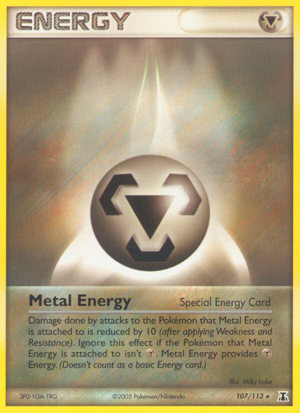 Metal Energy (107/113) [EX: Delta Species] | Gear Gaming Fayetteville