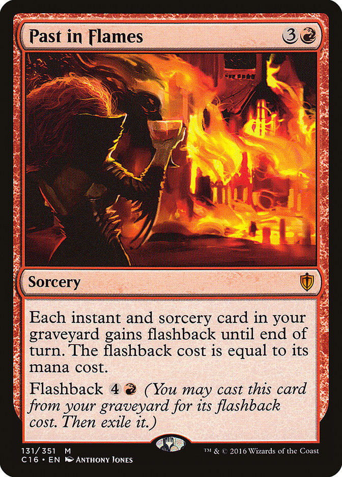 Past in Flames [Commander 2016] | Gear Gaming Fayetteville