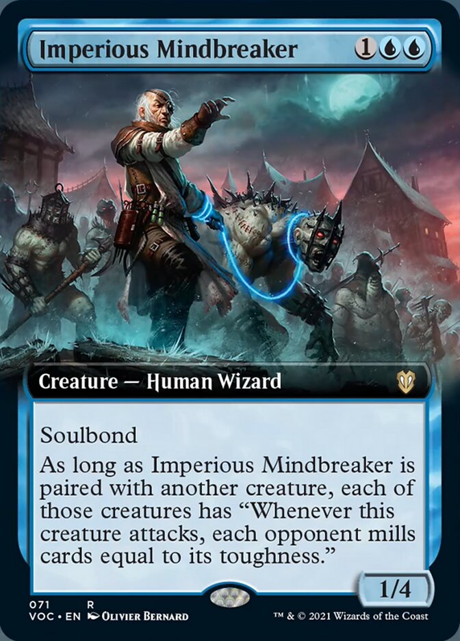 Imperious Mindbreaker (Extended Art) [Innistrad: Crimson Vow Commander] | Gear Gaming Fayetteville