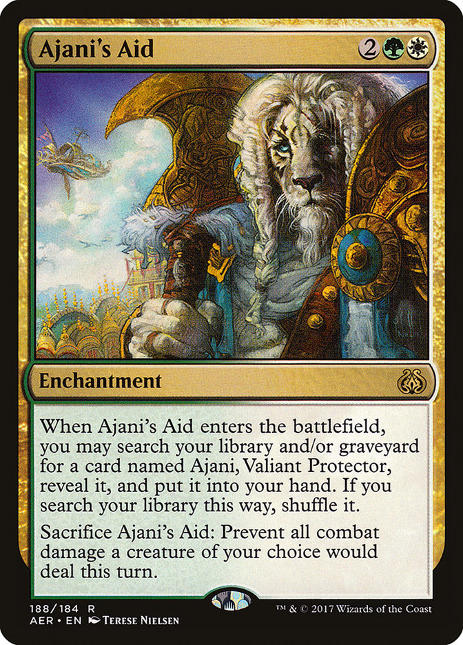 Ajani's Aid [Aether Revolt] | Gear Gaming Fayetteville