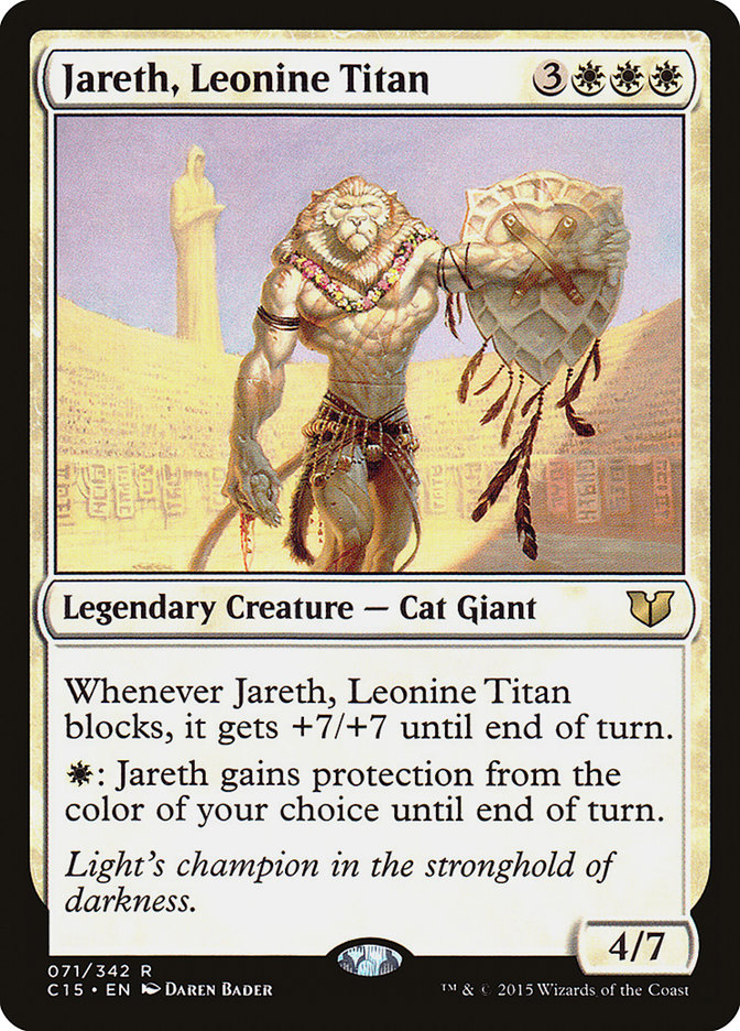 Jareth, Leonine Titan [Commander 2015] | Gear Gaming Fayetteville