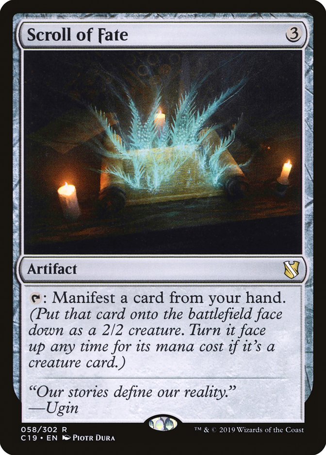 Scroll of Fate [Commander 2019] | Gear Gaming Fayetteville