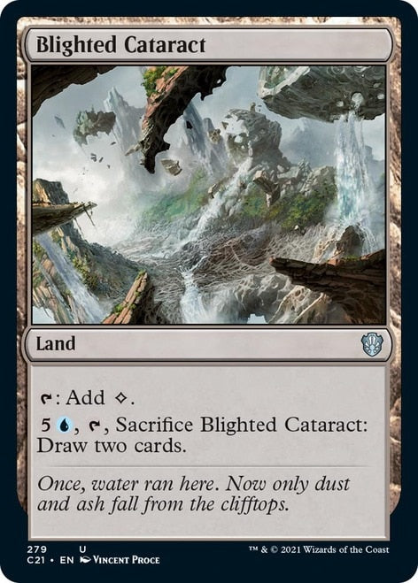 Blighted Cataract [Commander 2021] | Gear Gaming Fayetteville