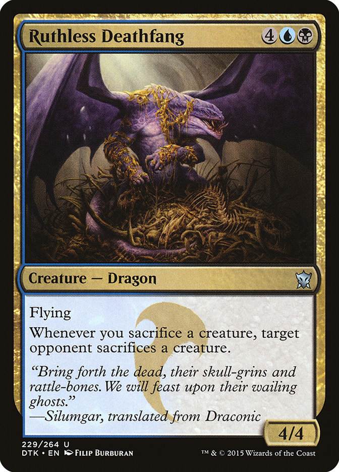 Ruthless Deathfang [Dragons of Tarkir] | Gear Gaming Fayetteville