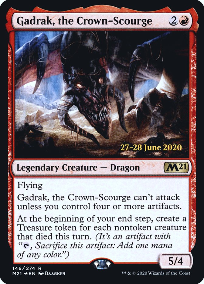 Gadrak, the Crown-Scourge [Core Set 2021 Prerelease Promos] | Gear Gaming Fayetteville