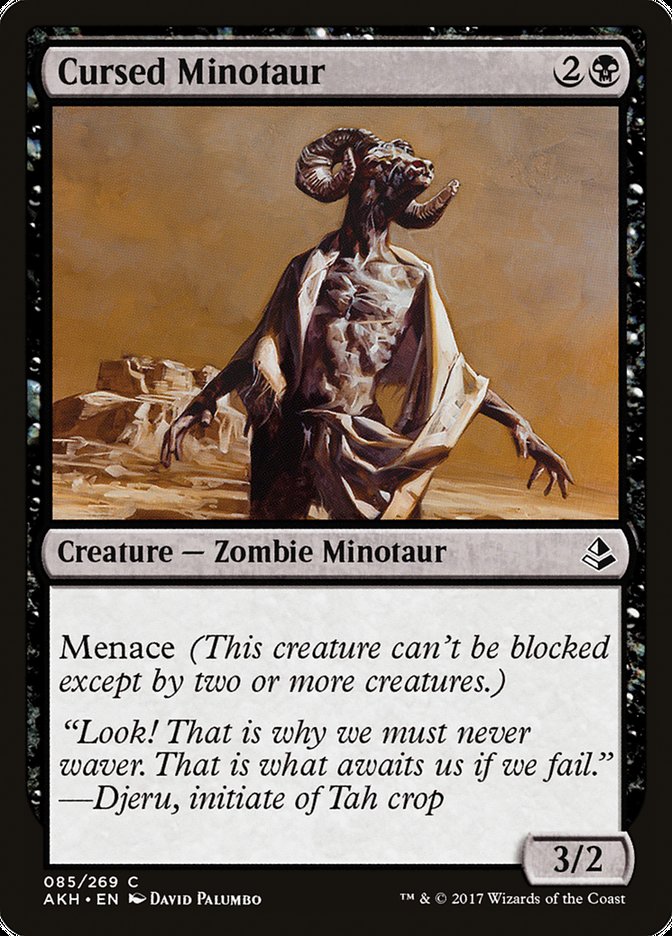 Cursed Minotaur [Amonkhet] | Gear Gaming Fayetteville