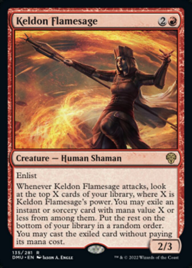 Keldon Flamesage [Dominaria United] | Gear Gaming Fayetteville