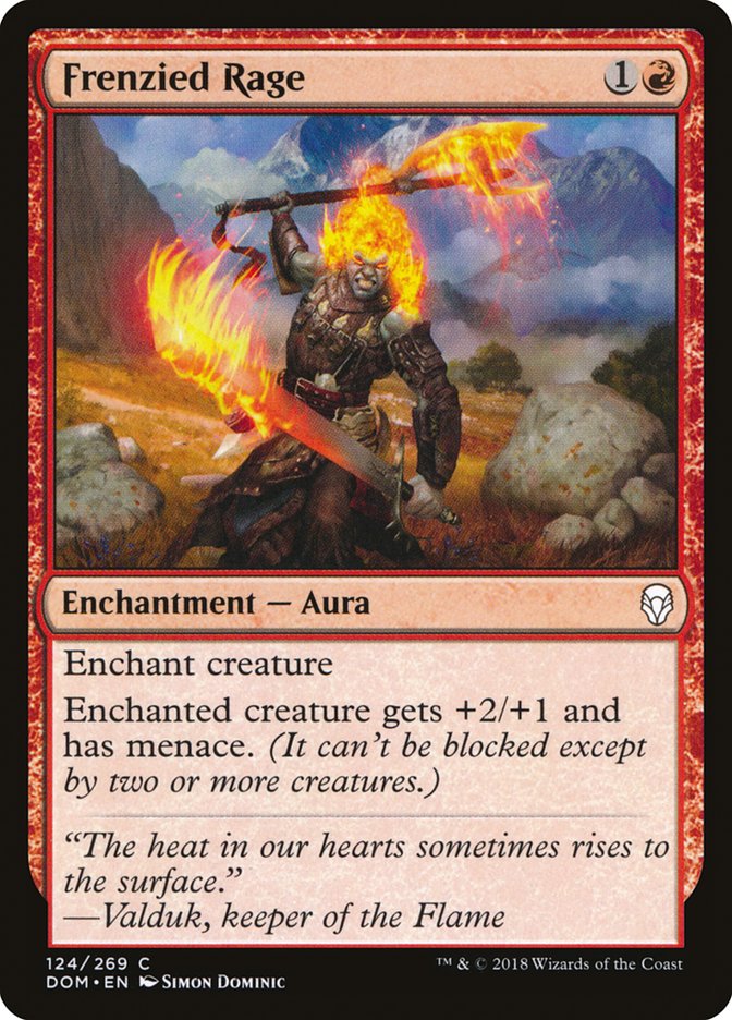 Frenzied Rage [Dominaria] | Gear Gaming Fayetteville