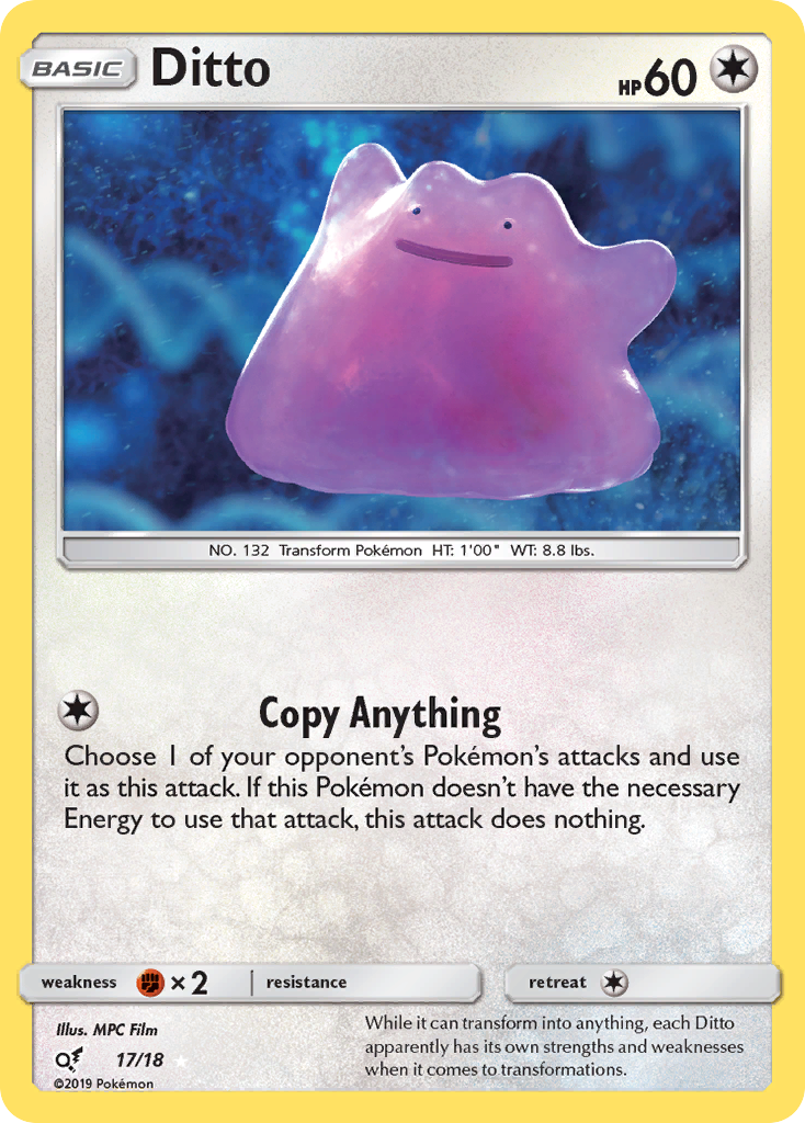 Ditto (17/18) [Sun & Moon: Detective Pikachu] | Gear Gaming Fayetteville