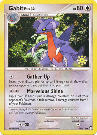 Gabite (48/123) [Countdown Calendar Promos] | Gear Gaming Fayetteville