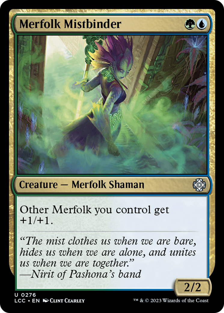 Merfolk Mistbinder [The Lost Caverns of Ixalan Commander] | Gear Gaming Fayetteville