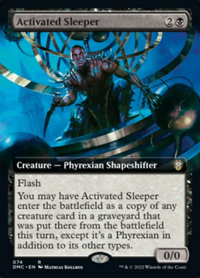 Activated Sleeper (Extended Art) [Dominaria United Commander] | Gear Gaming Fayetteville