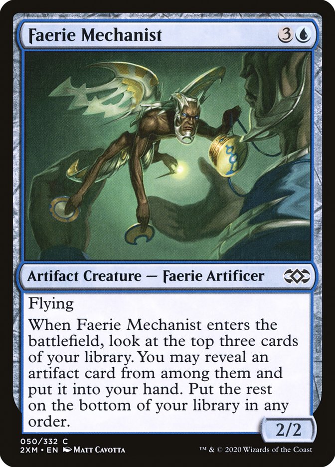 Faerie Mechanist [Double Masters] | Gear Gaming Fayetteville