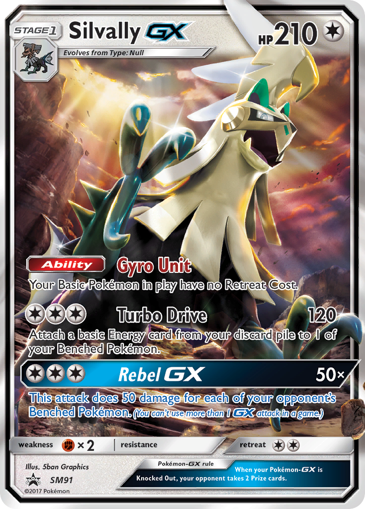 Silvally GX (SM91) [Sun & Moon: Black Star Promos] | Gear Gaming Fayetteville