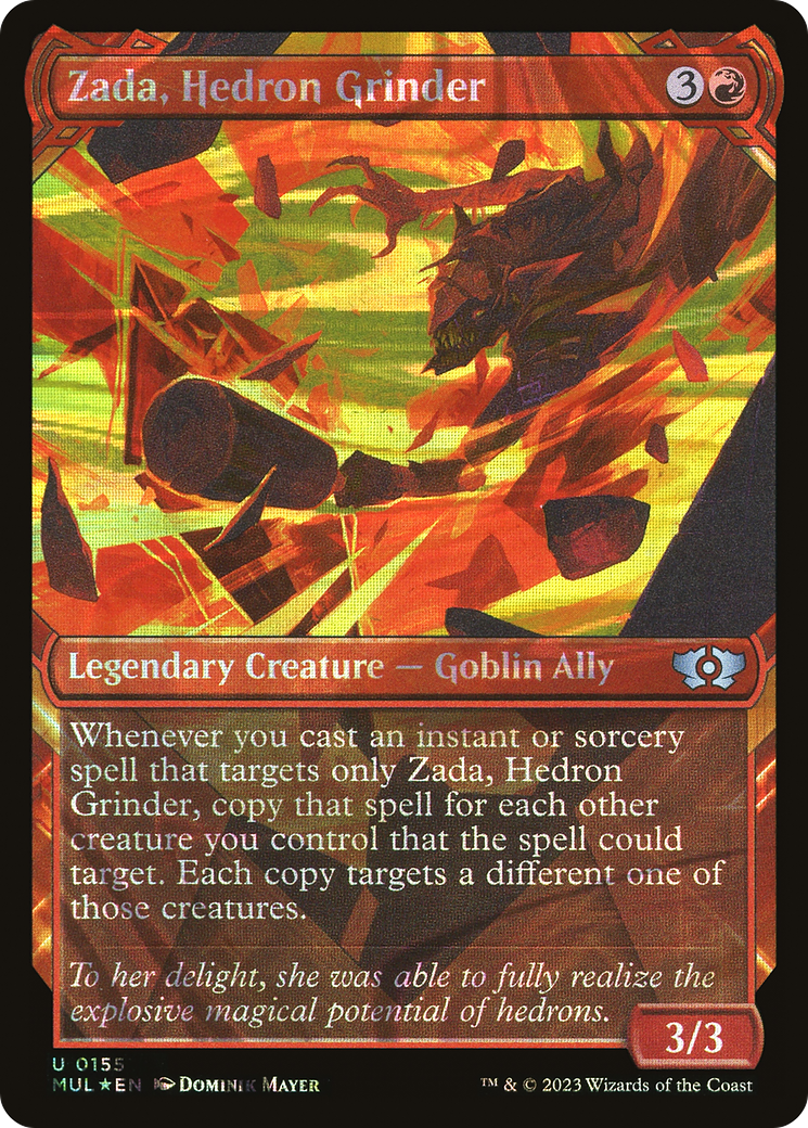 Zada, Hedron Grinder (Halo Foil) [Multiverse Legends] | Gear Gaming Fayetteville