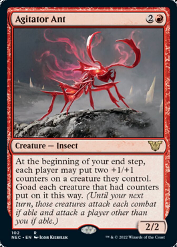 Agitator Ant [Kamigawa: Neon Dynasty Commander] | Gear Gaming Fayetteville