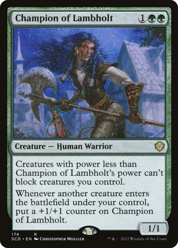 Champion of Lambholt [Starter Commander Decks] | Gear Gaming Fayetteville