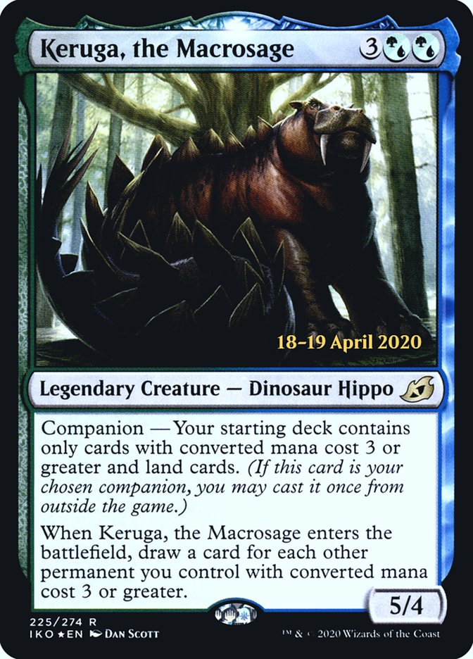 Keruga, the Macrosage [Ikoria: Lair of Behemoths Prerelease Promos] | Gear Gaming Fayetteville