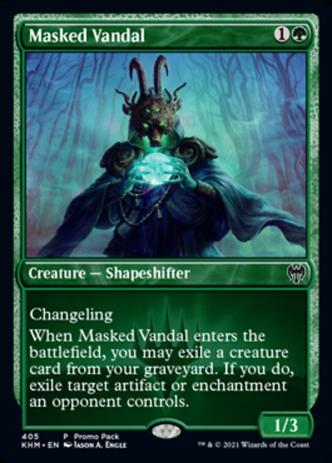 Masked Vandal (Promo Pack) [Kaldheim Promos] | Gear Gaming Fayetteville