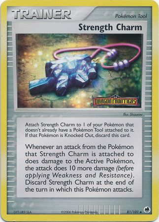 Strength Charm (81/101) (Stamped) [EX: Dragon Frontiers] | Gear Gaming Fayetteville