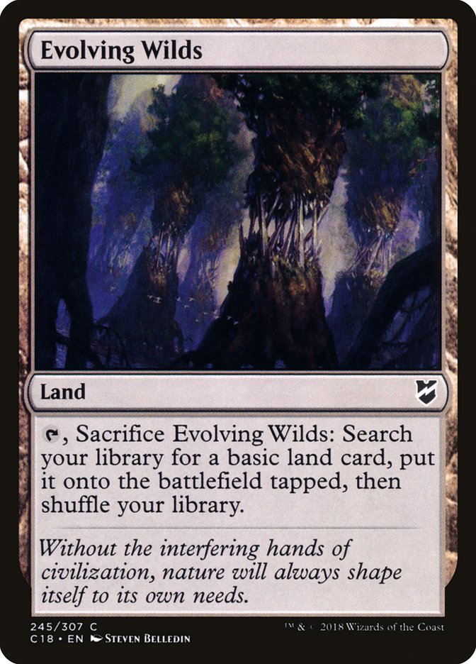 Evolving Wilds [Commander 2018] | Gear Gaming Fayetteville