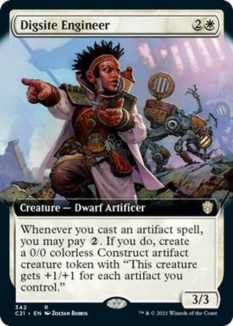 Digsite Engineer (Extended Art) [Commander 2021] | Gear Gaming Fayetteville