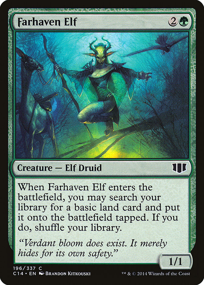 Farhaven Elf [Commander 2014] | Gear Gaming Fayetteville