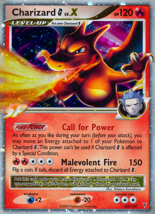 Charizard G LV.X (143/147) [Platinum: Supreme Victors] | Gear Gaming Fayetteville