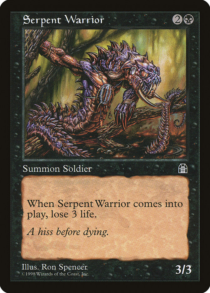 Serpent Warrior [Stronghold] | Gear Gaming Fayetteville